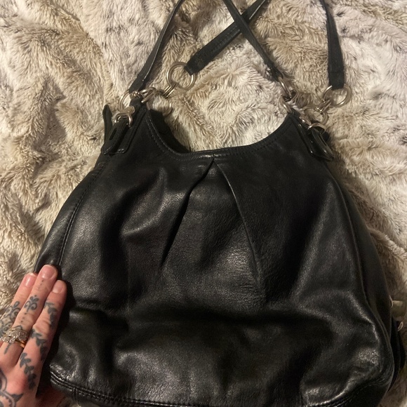 Genuine Leather coach purse - Picture 1 of 5